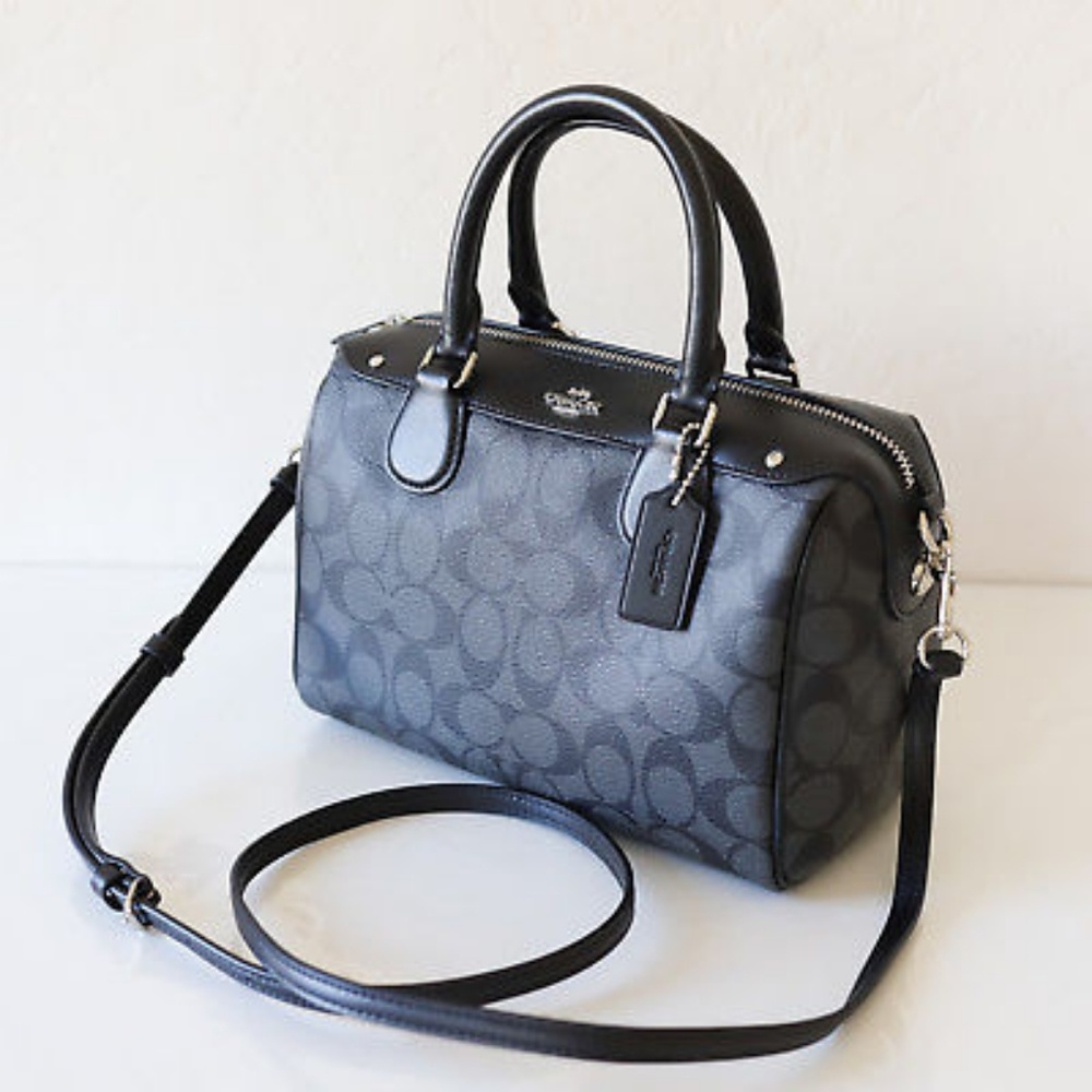 NWOT Coach Signature Mini Bennett Black Bag